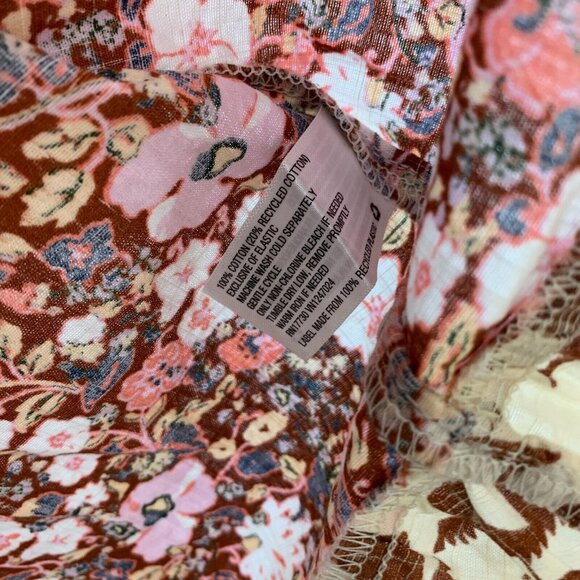 Universal Thread Dress Patchwork Floral Sleeveless Tiered Maxi NWT - Picture 9 of 13